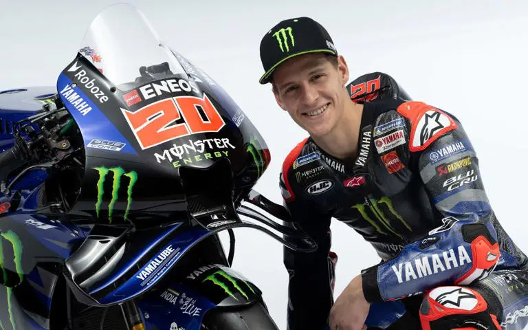Pembalap Tim Yamaha Fabio Quartararo. Foto : Ist
