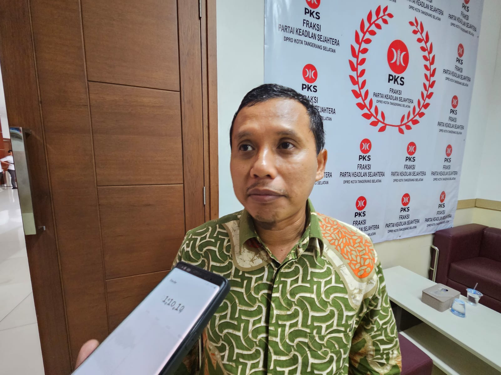 Wakil Ketua Pansus Raperda LKPJ Wali Kota 2025, Mustopa.