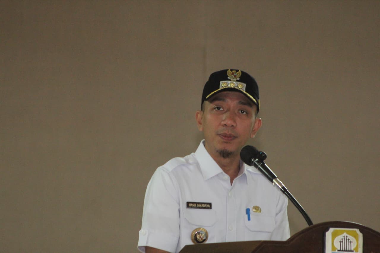 Bupati Lebak, Mochamad Hasbi Asyidiki Jayabaya, saat membuka acara Musrenbang RKPD 2027 Aula Multatuli, Kamis (9/4/2026).(Istimewa)