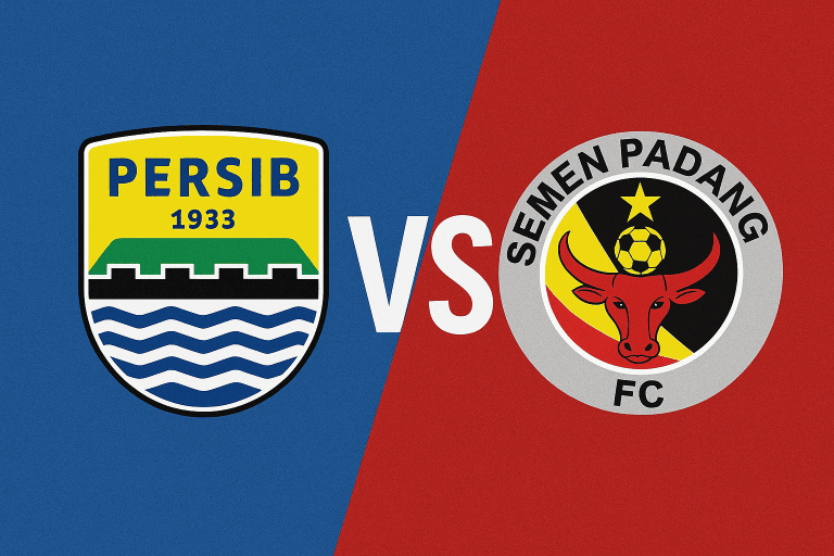 Laga Persib vs Semen Padang bergulir di Stadion Haji Agus Salim, Minggu (5/4/2026) pukul 19.00 WIB. Foto : Ist