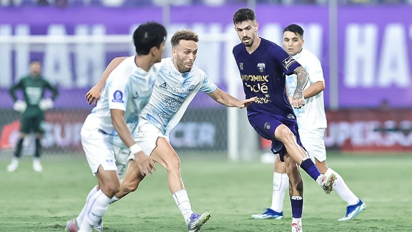 Laga PSIM vs Persita dimenangkan Persita 1-0. Foto : Ist