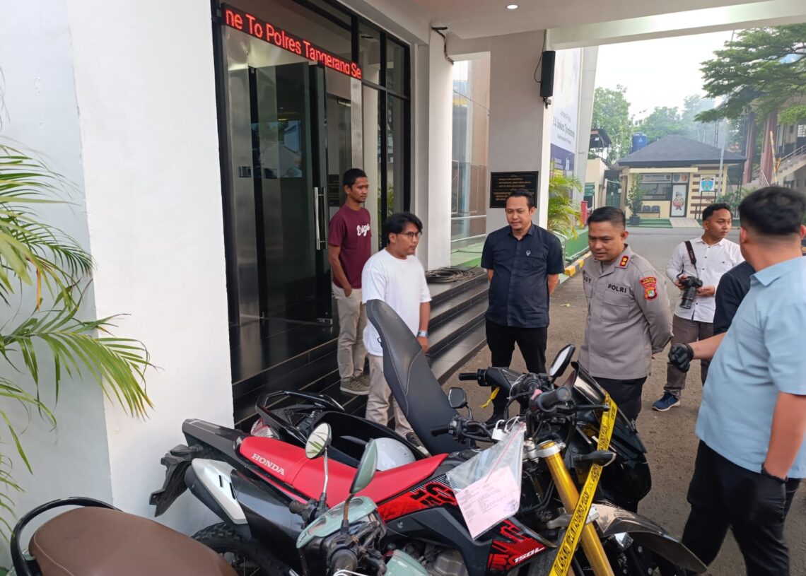 Barang bukti curanmor. Foto : Ist