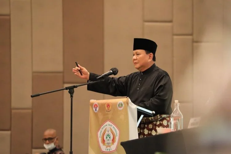 Presiden Prabowo lepas jabatan sebagai Ketum IPSI. Foto : Ist
