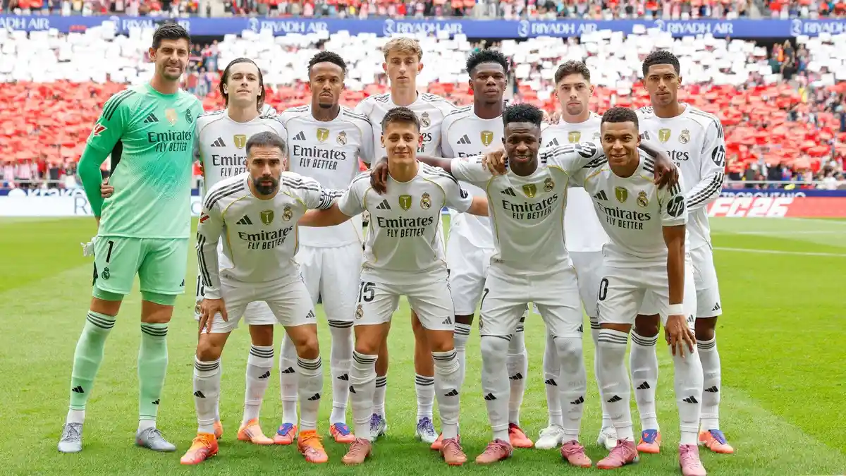 Skuad Real Madrid. Foto ::Ist
