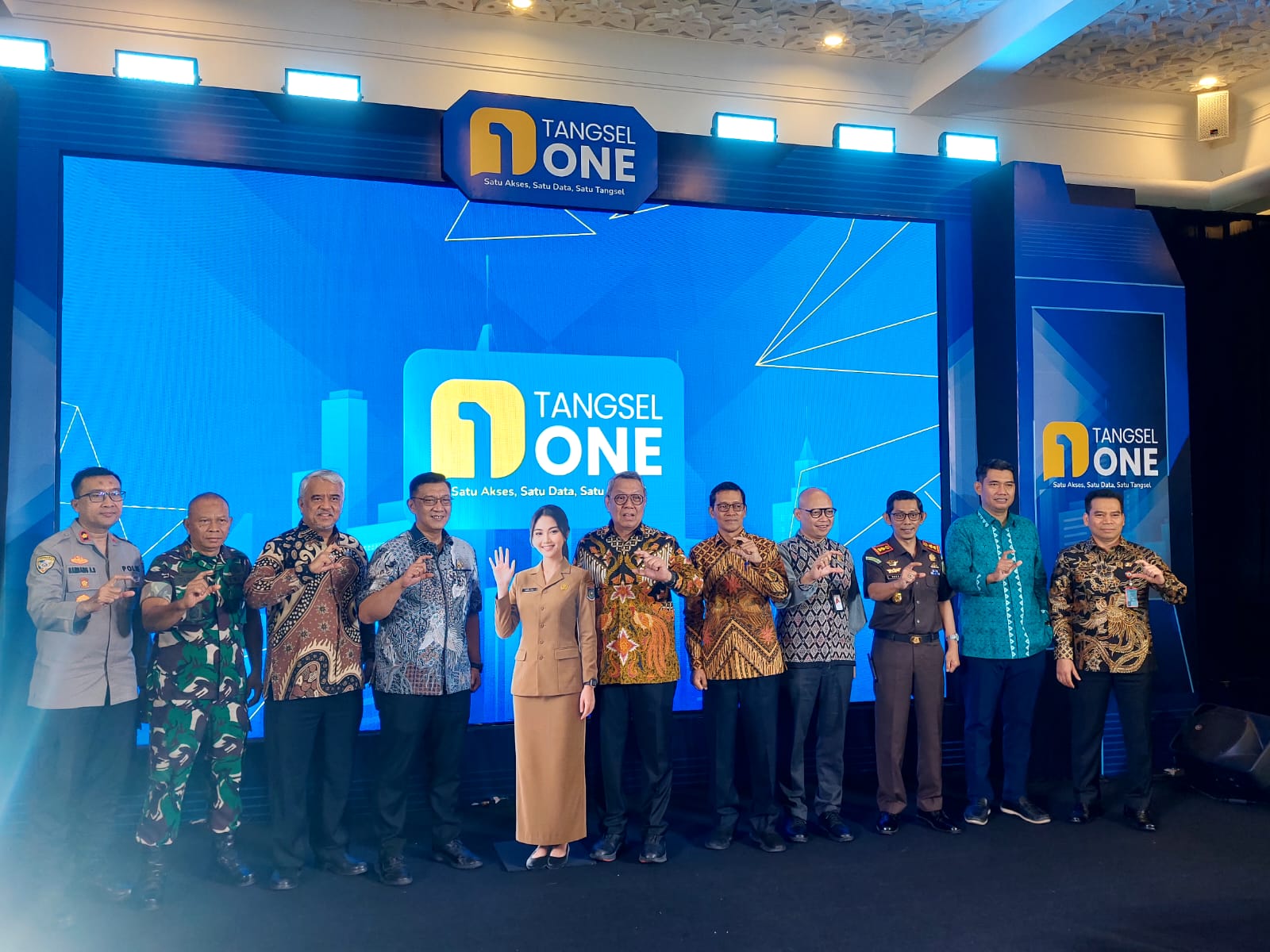 Wali Kota Tangsel, Benyamin Davnie Tangsel One. Foto : Ist