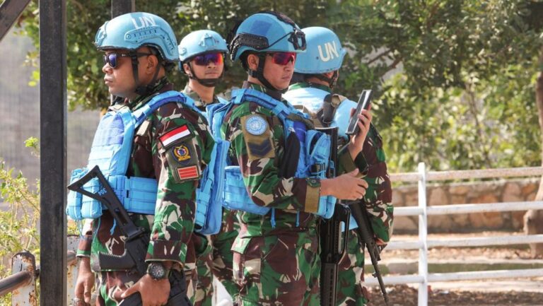 Ilustrasi Tentara Perdamaian Indonesia. Foto : Ist