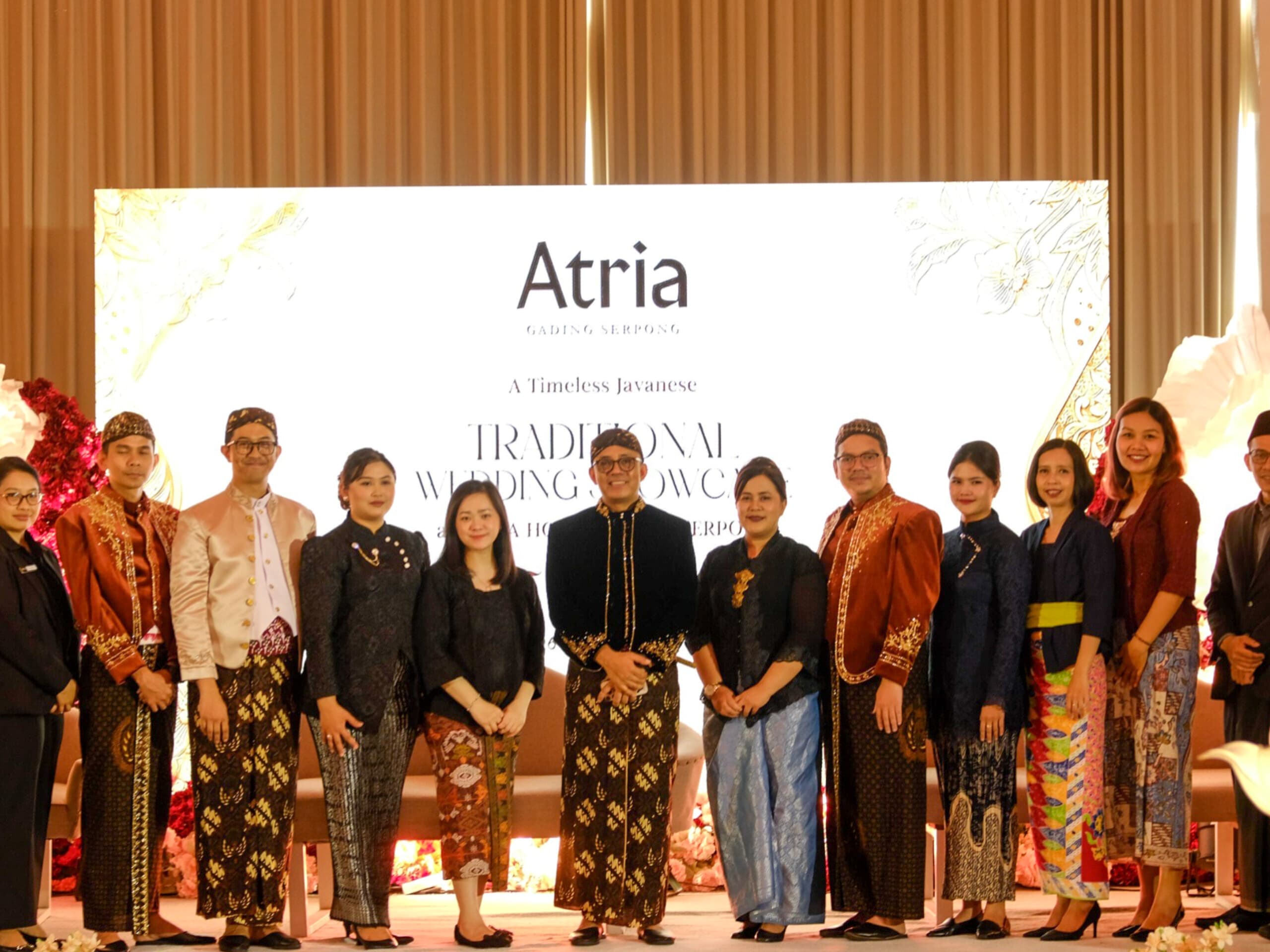 A Timeless Javanese Wedding Showcase yang digelar di Grand Ballroom Atria Hotel Gading Serpong, Sabtu (26/4/2026). (tangselpos.id/lim)