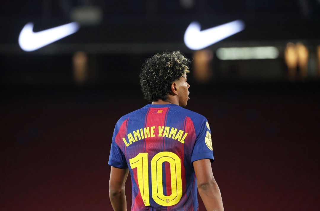 Lamine Yamsl bintang Barcelona. Foto : Ist