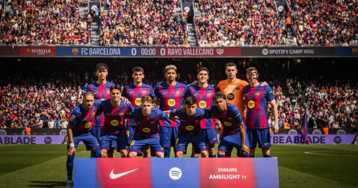 Skuad Barcelona. Foto : Ist