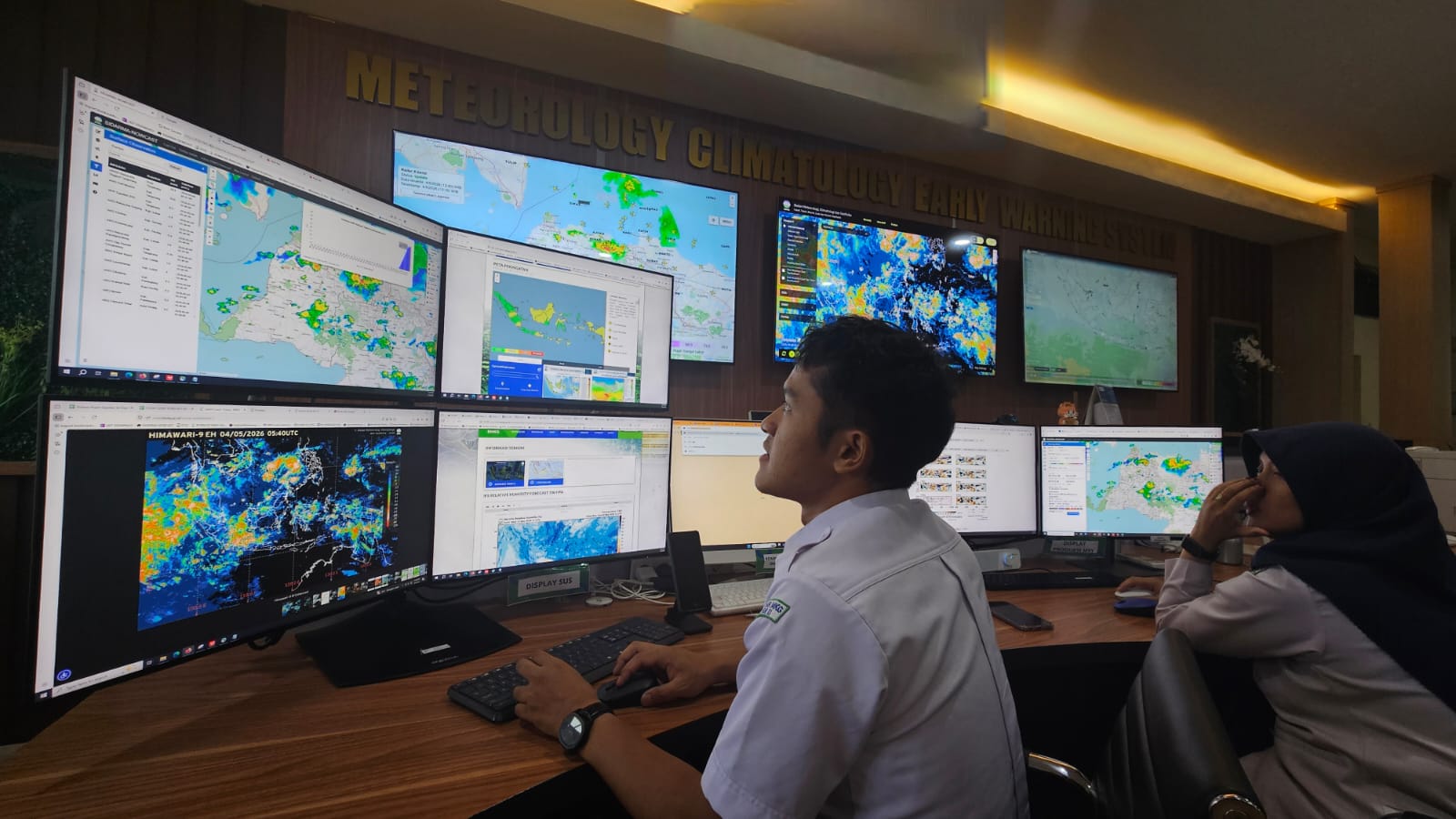 Potensi cuaca ekstrem yang diperkirakan terjadi pada 3 hingga 8 Mei 2026. (Dok.BMKG)