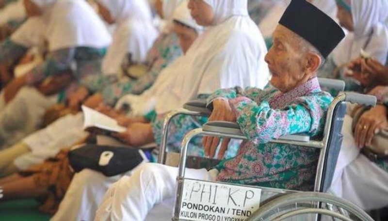Jamaah lanzia asal Indonesia. Foto : Ist
