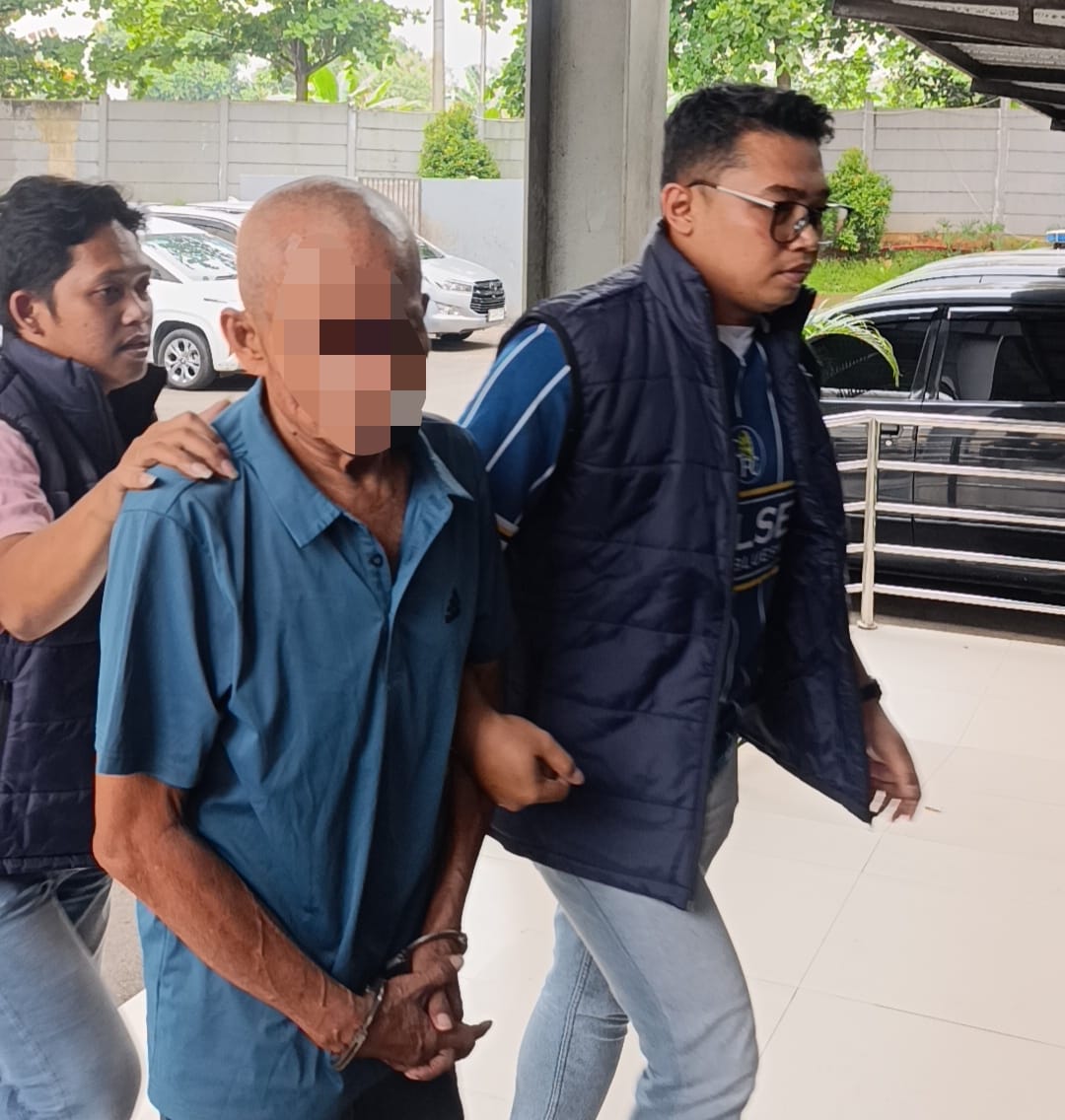 M ditangkap Polisi diduga melakulan pelecehan seks dan penggandaan uang. Foto : Ist