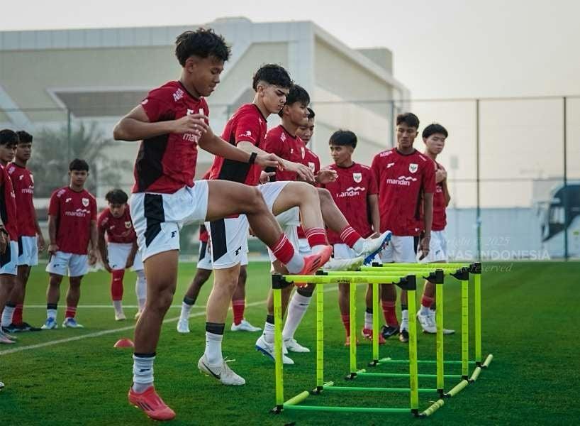 Skuad PSSI U-17 siap berlaga di Piala Asia U-17 2026. Foto : Ist