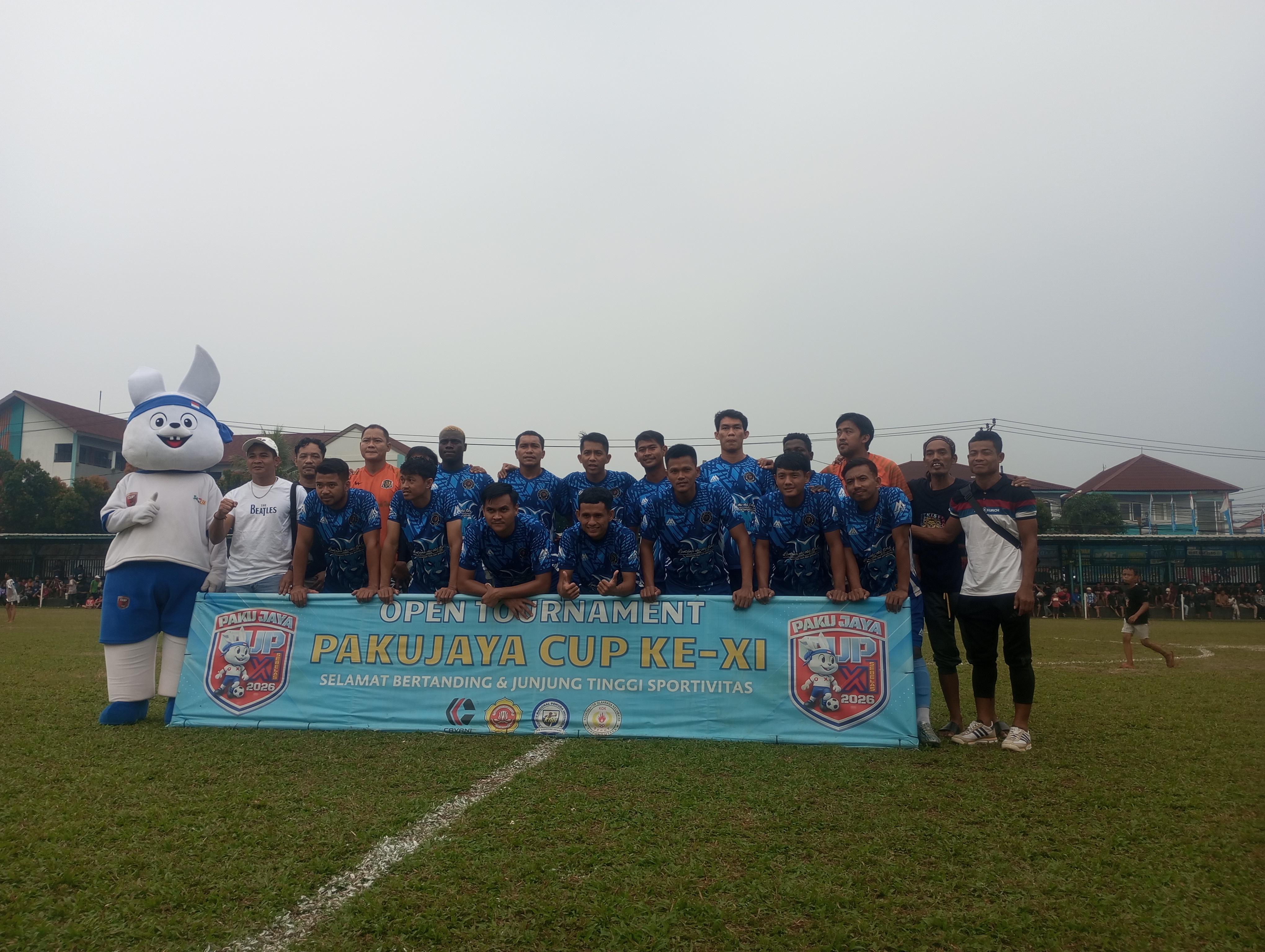 Skuad DGR tanpa King Polo saat membantai Gillo FC, 9-0 pada Sabtu (16/05/2026).(tangselpos.id).