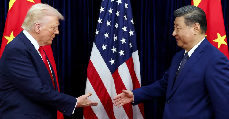 Ptesiden AS Donald Trump dan Presiden China Xi Jinping. Foto : Ist