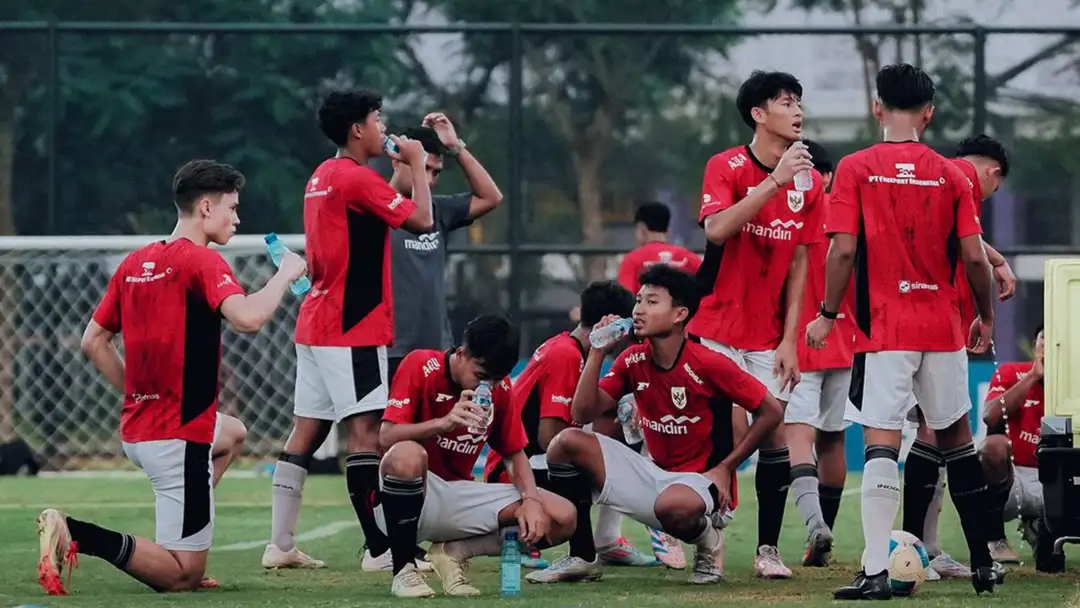 Skuad Timnas U-17 asuhan Kurniawan Dwi Yulianto. Foto : Ist