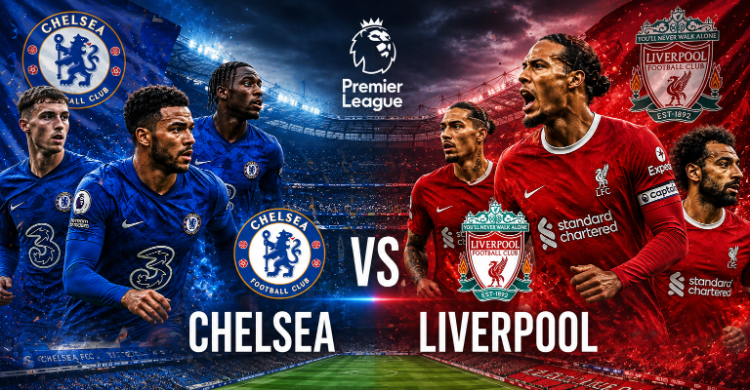 Laga Chelsea vs Liverpool akan tersaja pada Sabtu 9 Mei 2026. Foto : Ist