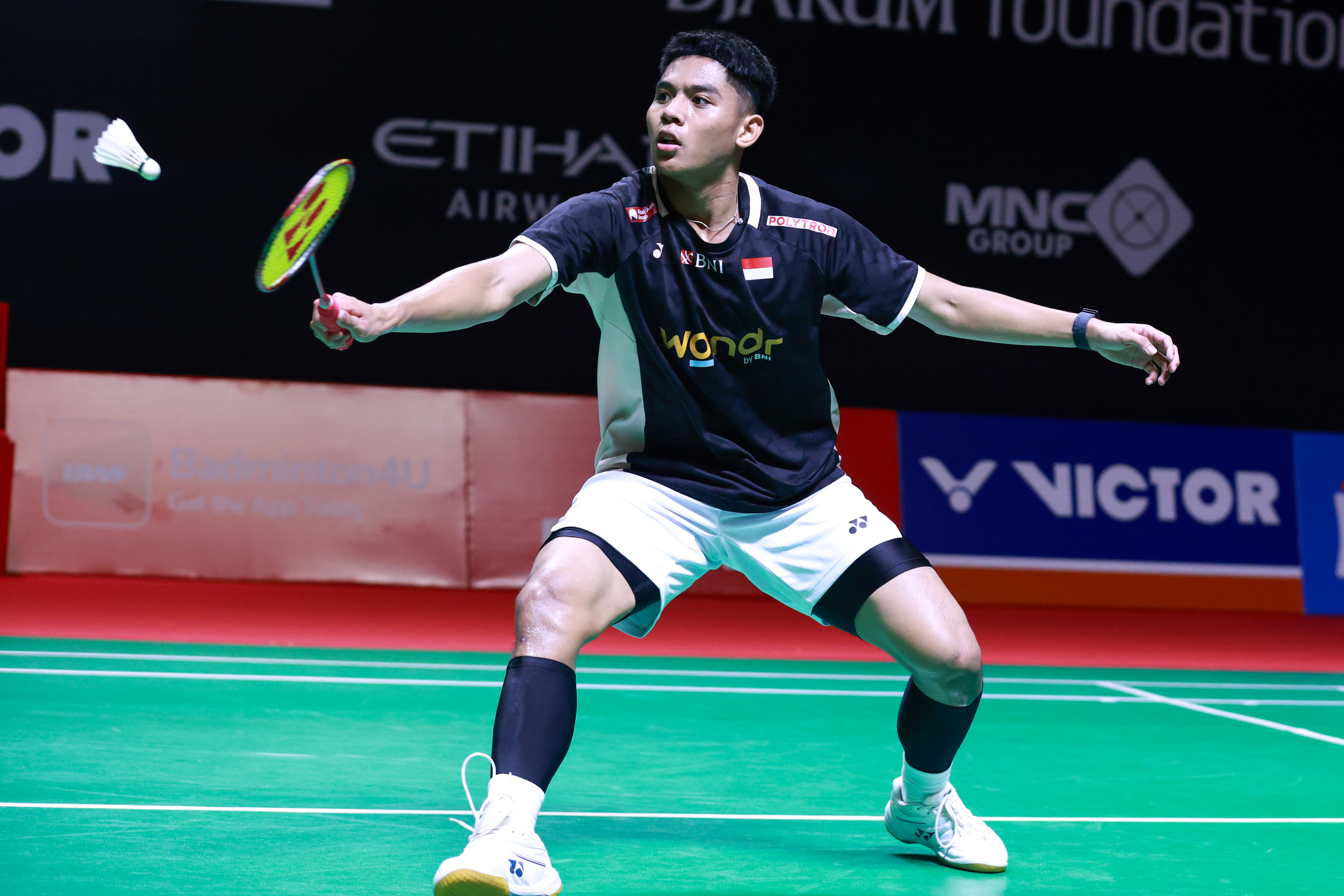 Tunggal putra Indonesia Moh Zaki “Ubed” Ubaidillah. Foto : Ist