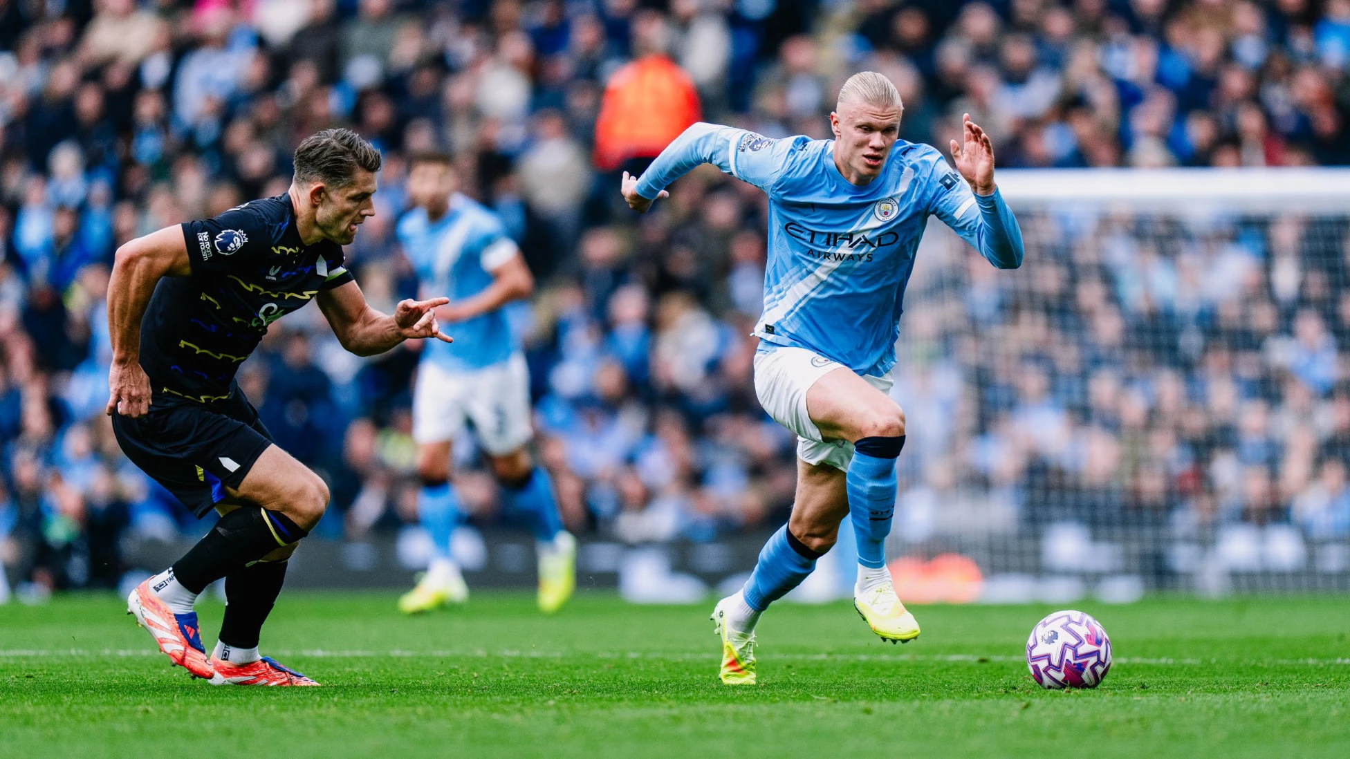 Bomber Manchester City Erling Haaland. Foto : Ist