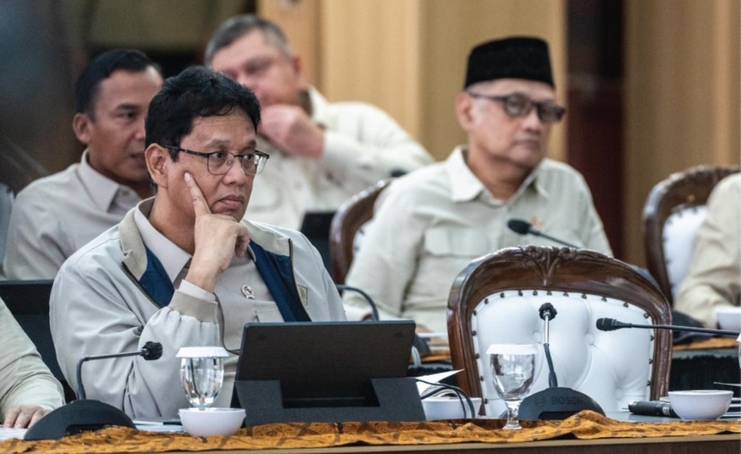 Menkeu Purbaya saat mengikuti Rapat Kabinet Merah Putih. Foyo : Ist
