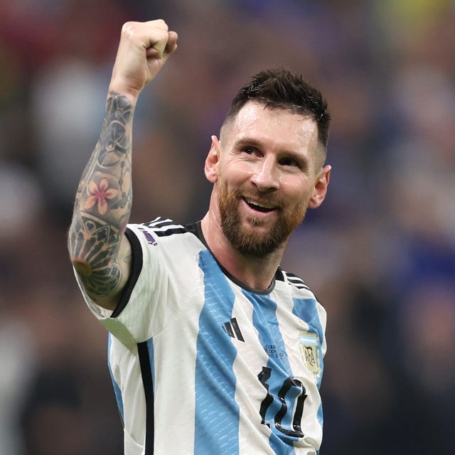 Bomber Timnas Argentina Lionel Messi. Foto : Ist