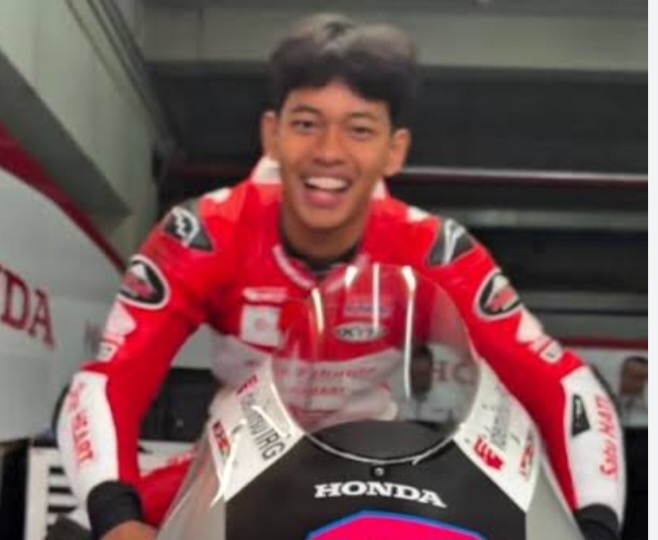 Pembalap Indonesia Veda Ega Pratama. Foto : Ist