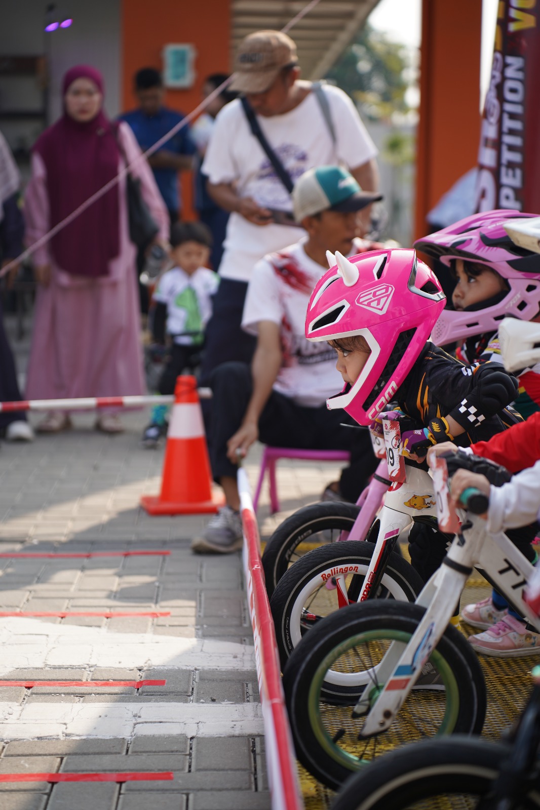 Paramount Petals Push Bike Competition 2026 ini berlangsung di Pasar Modern Paramount Petals, Tangerang, Sabtu (30/5/2026). (tangselpos.id/lim)