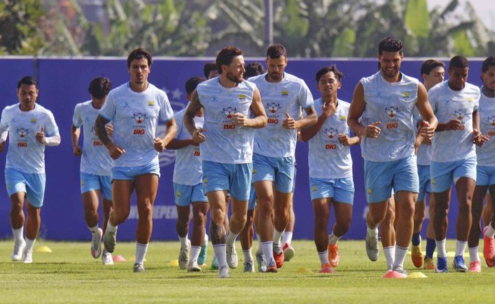 Skuad Persib Bandung. Foto : Ist