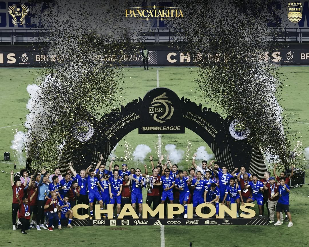 Persib juara Liga Indonesia 2025/2026. Foto : Ist