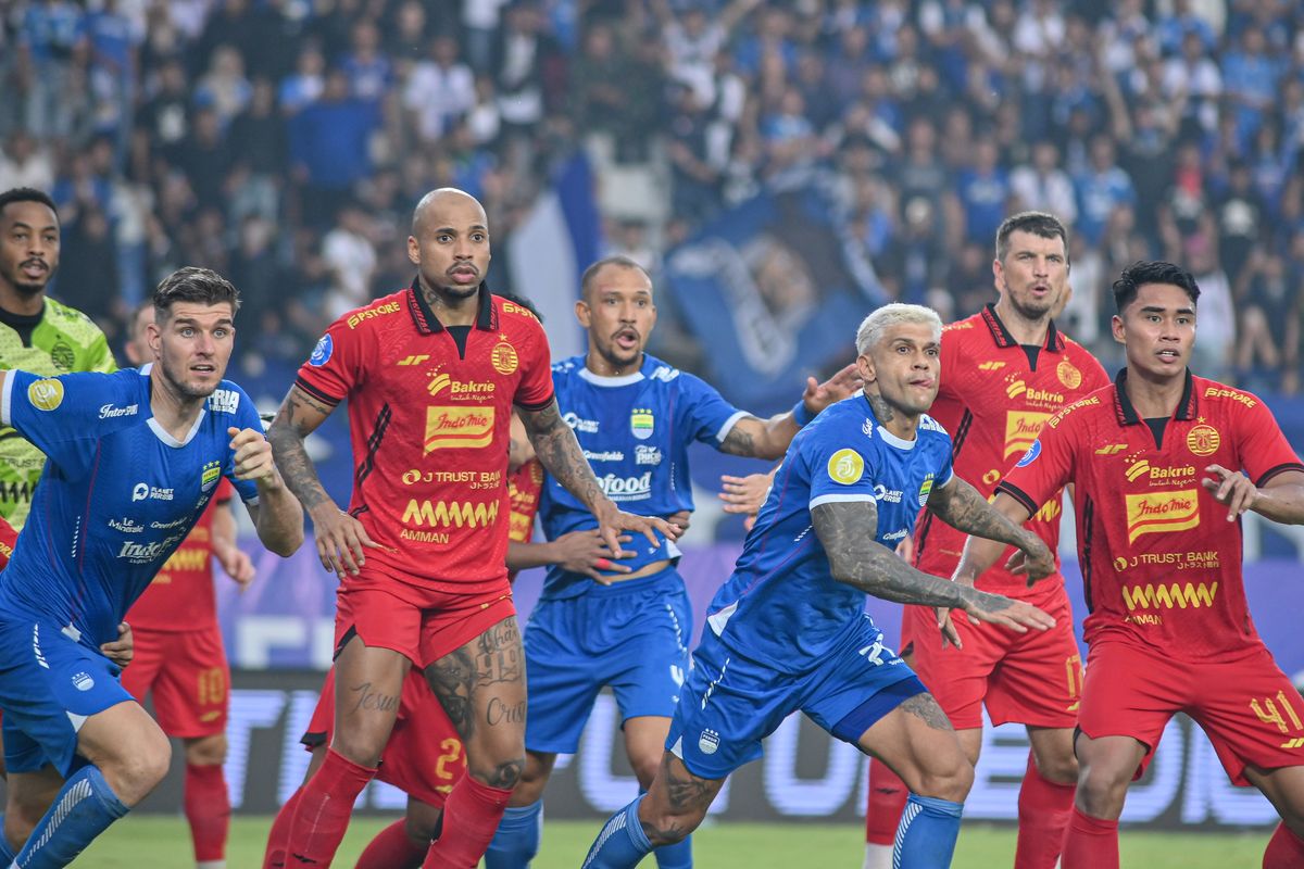 Laga Persib vs Persija di 2025. Foto : Ist