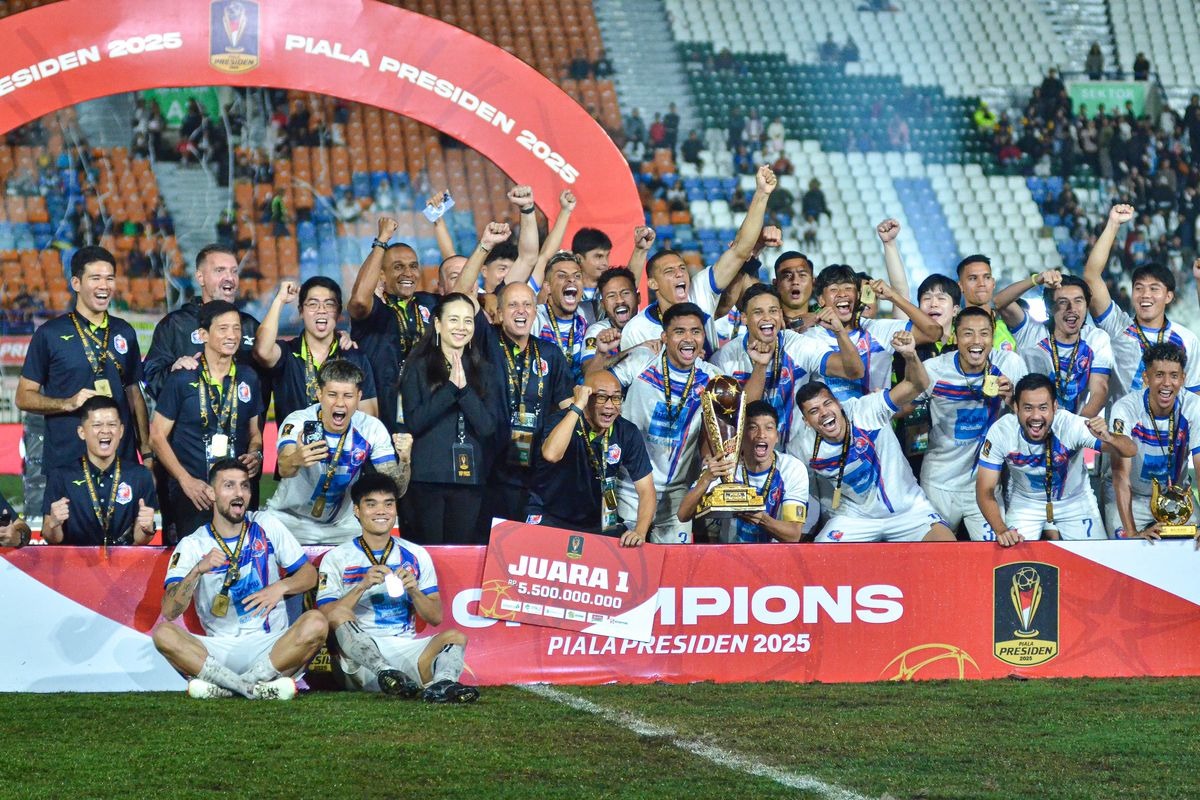 Port FC Juarai Piala Presiden 2025. Foto : Ist