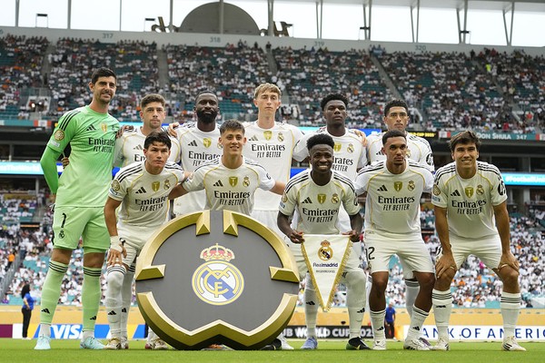 Skuad Real Madrid. Foto : Ist
