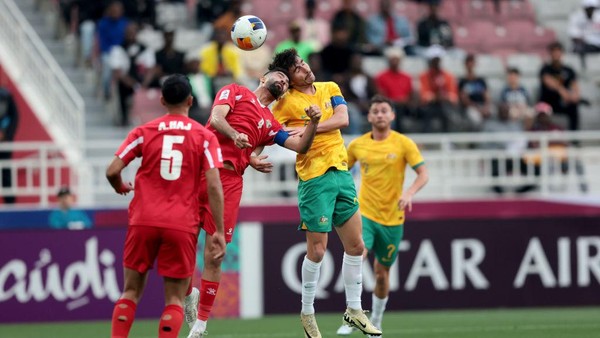 Laga Timnas Austria vs Yordania berakhir 3-1 untuk Australia. Foto : Ist