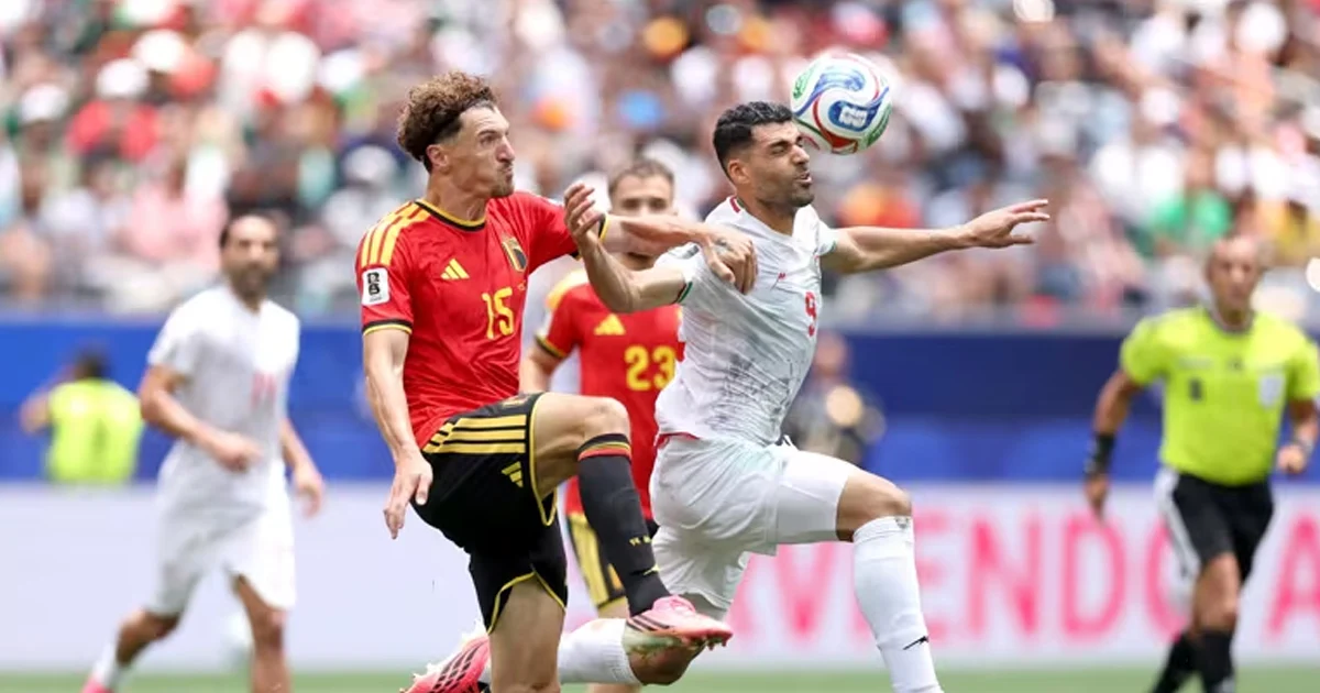 Laga Belgia vs Selandia Baru dimenangkan Belgia dengan skor 5-1. Foto : Ist
