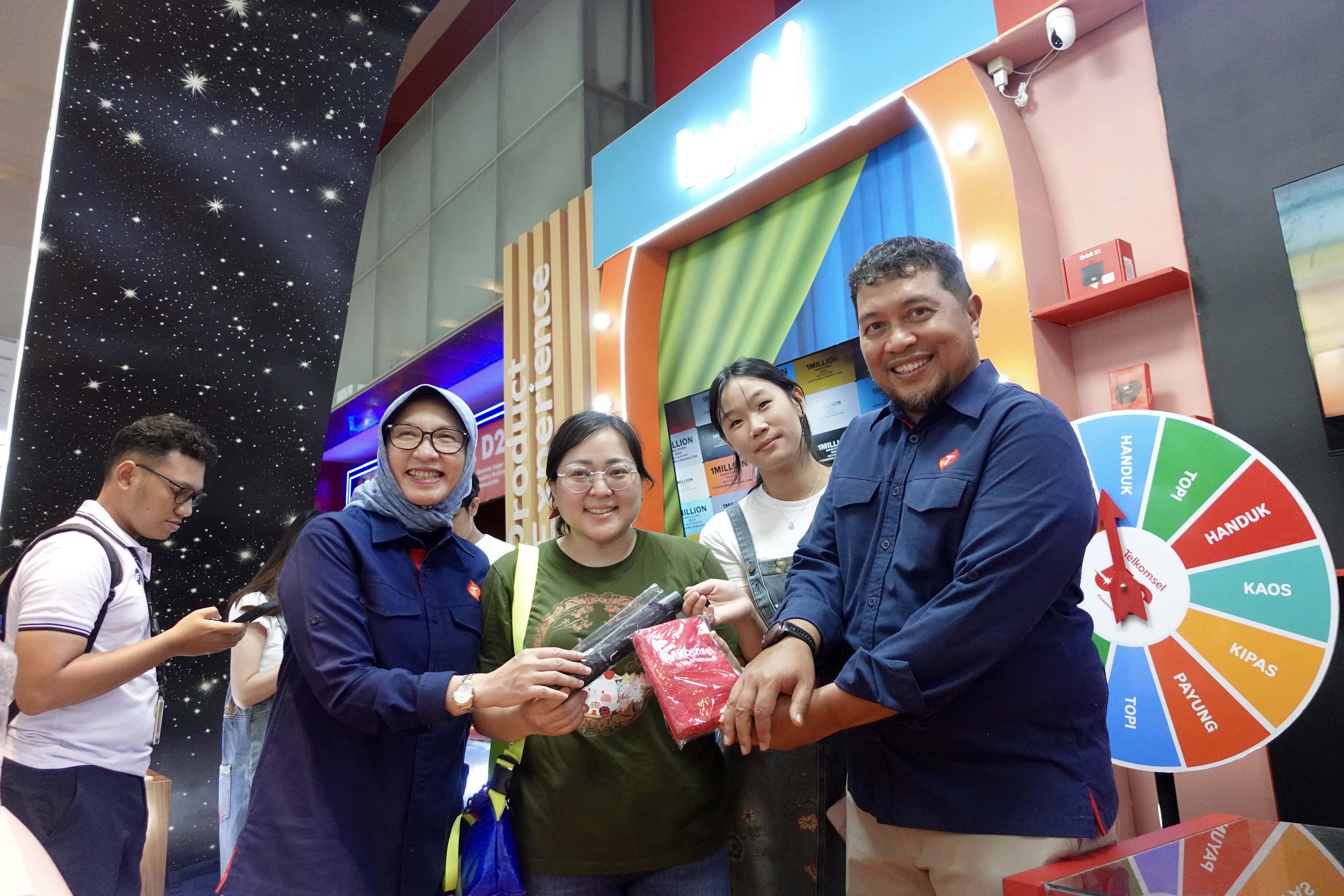 Telkomsel hadir melayani sepenuh hati di ajang Jakarta Fair Kemayoran (JFK) 2026 yang berlangsung pada 11 Juni hingga 12 Juli 2026. (Ist)