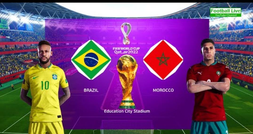 Laga Brazil vs Maroko akan tersaji  di Stadion New York, Amerika Serikat.