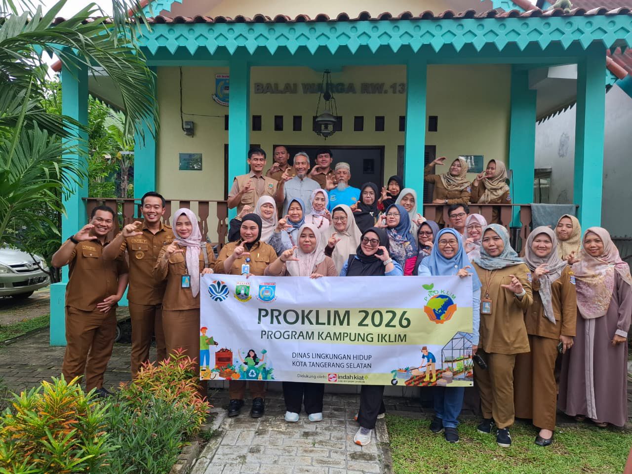 Dinas Lingkungan Hidup (DLH) Kota Tangerang Selatan terus memperluas pelaksanaan Program Kampung Iklim (Proklim) . (tangselpos.id/rmn)