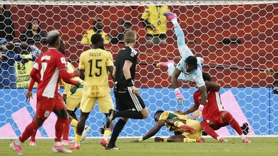 Laga Ghana vs Panama berakhir 1-0 untuk kemenangan Ghana. Foto : Ist