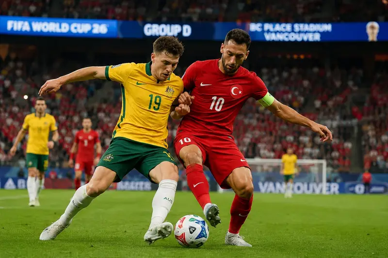 Laga Australia menang 2-0 dari Turki. Foto : Ist