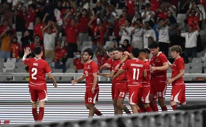 Selebrasi Timnas Senior asuhan John Herdman. Foto : Ist