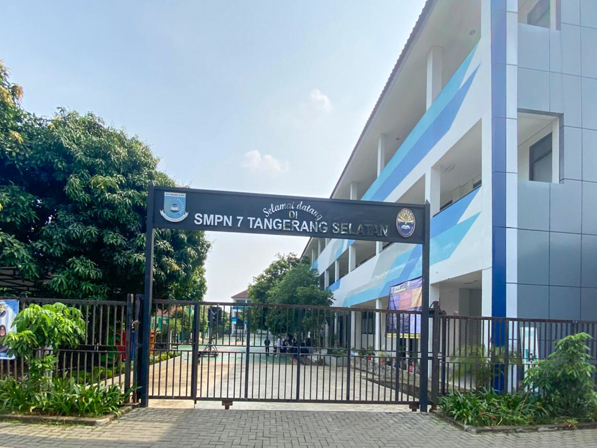 SMP Negeri 7 Tangerang Selatan. (tangselpos.id/lim)