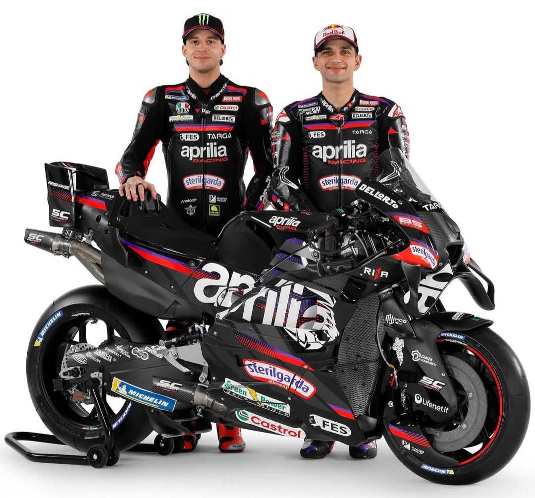 Tim MotoGP Aprilia. Foto : Ist
