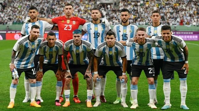 Skuad Argentina di Piala Dunia 2026. Foto : Ist