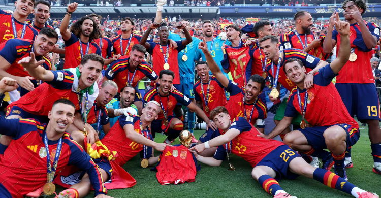 Selain Juara Piala Dunia 2026, Spanyol juga borong 10 penghargaan. Foto ; zist