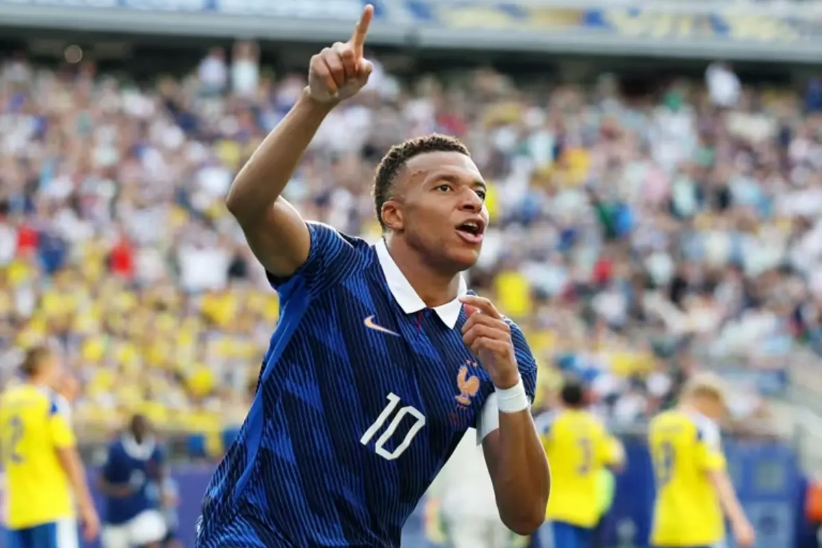 Bomber Prancis Mbappe sementara menjadi top skor Piala Dunia 2026. Foto : Ist
