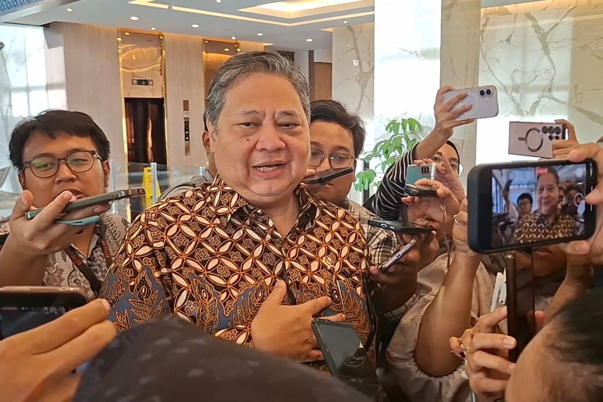 Menko Perekonomian Airlangga Hartarto. Foto : Ist