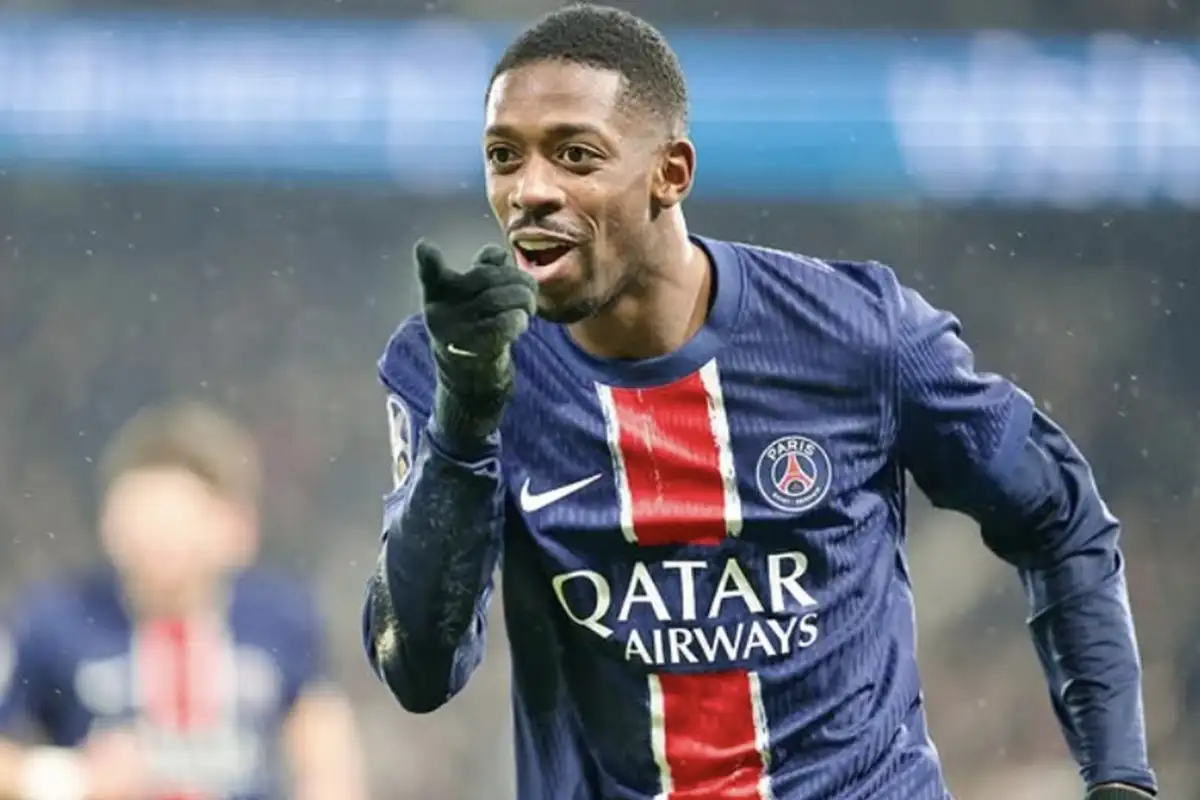 Pemain PSG Ousmane Dembele diincar Al Hilal dengan gaji yang fantastis. Foto : Ist