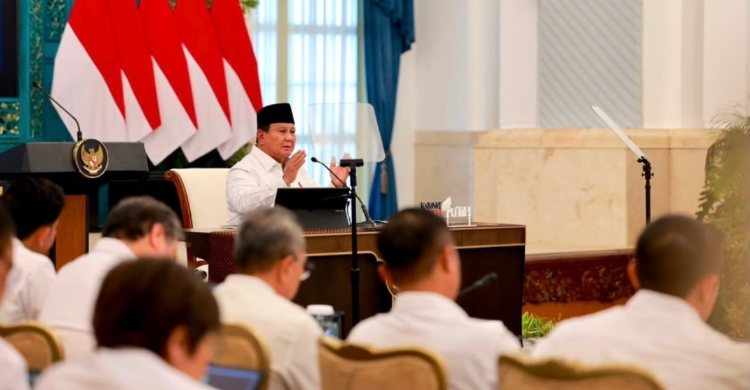 Presiden Prabowo Subianto memimpin Sidang Kabinet Paripurna Takliat Presiden di Istana Negara, 20 Juli 2026. Foto : Ist