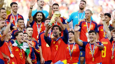 Skuad Timnas Spanyol. Foto ; Ist
