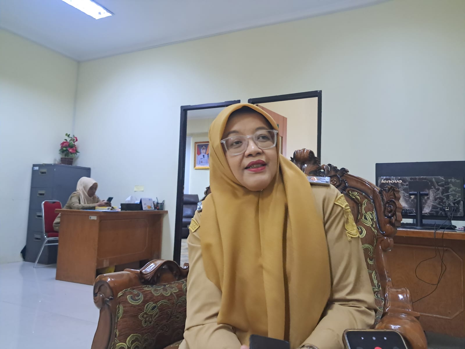 Kepala Disnakertrans Kabupatrn Serang, Diana Ardhianty Utami